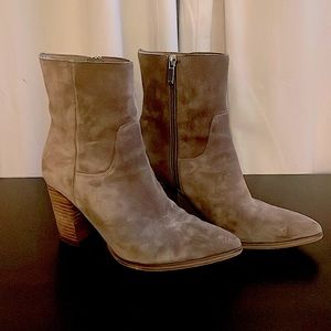 Marc Fisher suede booties